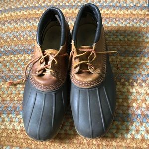 Vintage Bean Boots By L.L. Bean Maine Gum shoes Men's Size 12